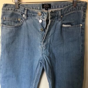 APC New Standard Light Wash Jeans
